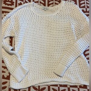 Madewell Open Knit Sweater